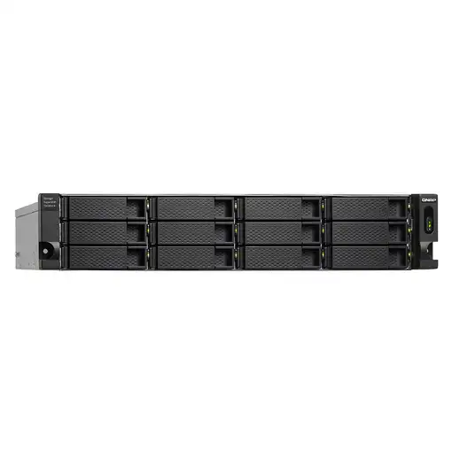 QNAP TL-R1200C-RP caja para disco duro externo Carcasa de disco duro/SSD Negro