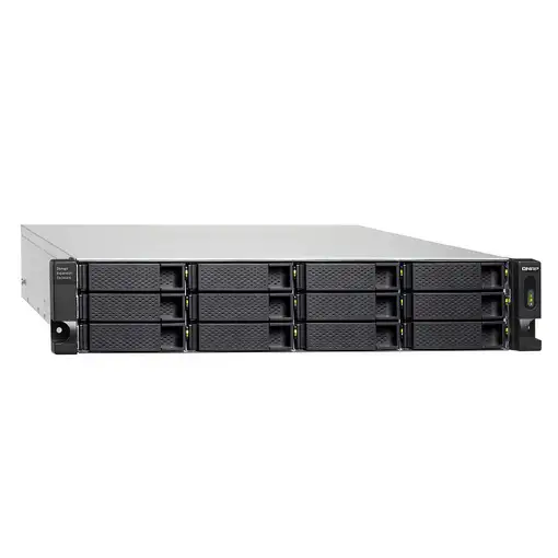 QNAP TL-R1200C-RP caja para disco duro externo Carcasa de disco duro/SSD Negro
