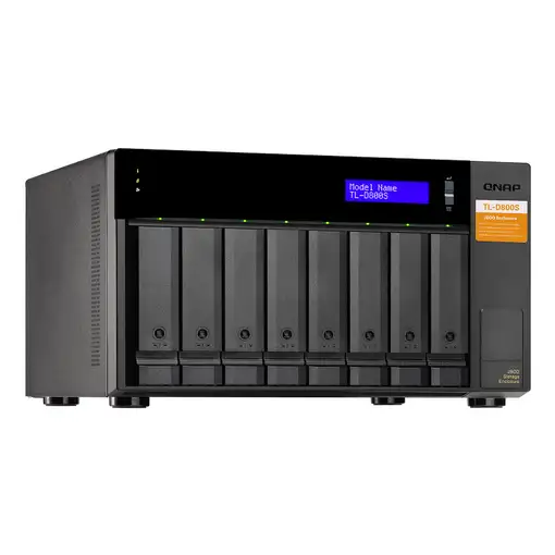QNAP TL-D800S caja para disco duro externo Carcasa de disco duro/SSD Negro, Gris 2