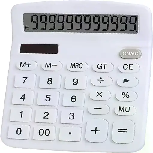 Calculadora de Sobremesa DX-837B (12 Dígitos, Blanca).