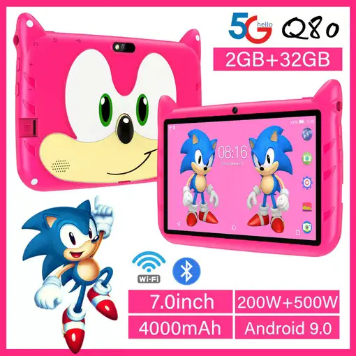 Tablet Infantil Sonic Kids 7" (2GB RAM + 32GB).