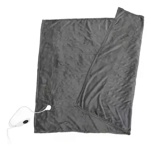 Manta Eléctrica de Franela Extra Grande Heating-Pad3 (Gris) Manta Eléctrica de Franela Extra Grande Heating-Pad3 (Gris)