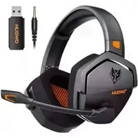 Auriculares Gaming NUBWO G06 Dual Wireless (Naranja/Negro). Auriculares Gaming NUBWO G06 Dual Wireless (Naranja/Negro).
