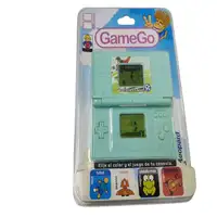 Mini Consola Portátil GameGo Dual Screen - Soccer League (Turquesa).