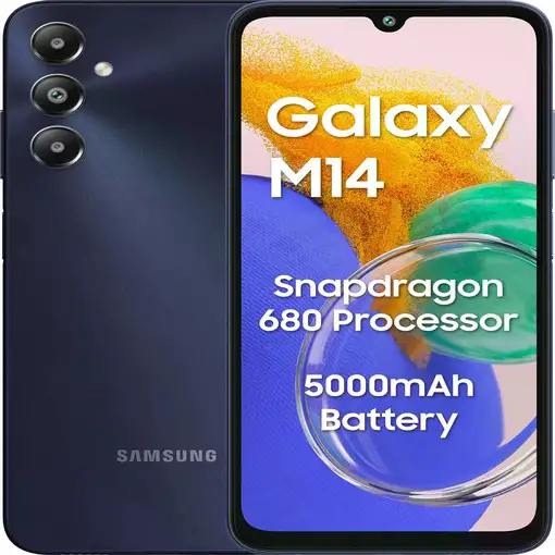 Samsung Galaxy M14 4G (4GB RAM / 64GB Almacenamiento). Samsung Galaxy M14 4G (4GB RAM / 64GB Almacenamiento).