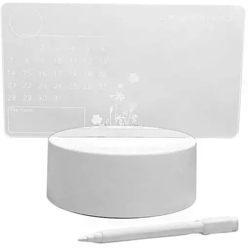 Lámpara de Notas LED Creativa FACULX con Tablero de Mensajes. Lámpara de Notas LED Creativa FACULX con Tablero de Mensajes.