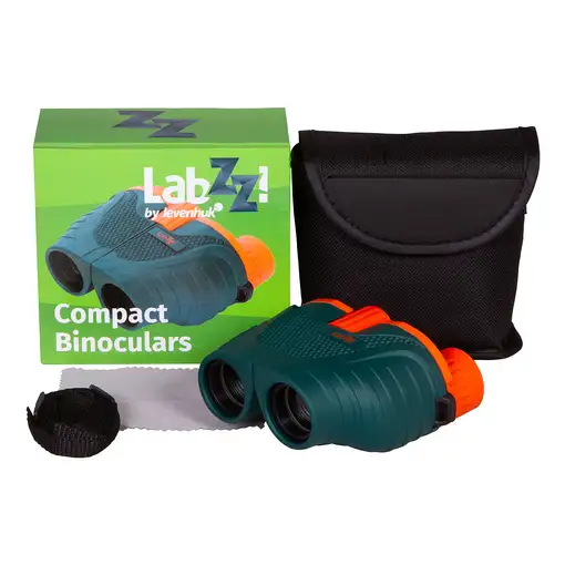 Levenhuk LabZZ B6 binocular Porro Verde, Naranja