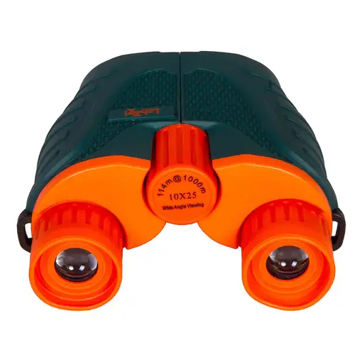 Levenhuk LabZZ B6 binocular Porro Verde, Naranja