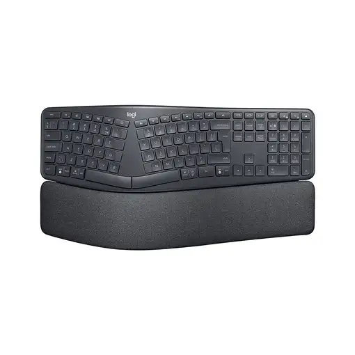 Logitech ERGO K860 teclado Oficina Bluetooth QWERTY Internacional de EE.UU. Grafit