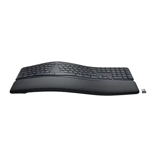 Logitech ERGO K860 teclado Oficina Bluetooth QWERTY Internacional de EE.UU. Grafit