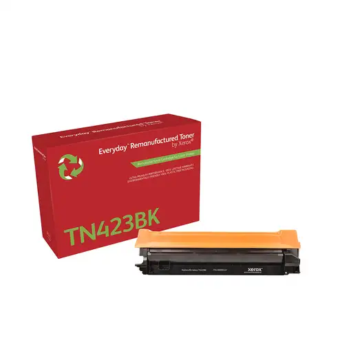 Tóner Everyday™ Negro remanufacturado de Xerox es compatible con Brother TN423BK, Tóner Everyday™ Negro remanufacturado de Xerox es compatible con Brother TN423BK,