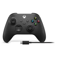 Microsoft Xbox Wireless Controller + USB-C Cable Negro Bluetooth/USB Gamepad