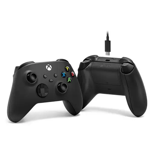 Microsoft Xbox Wireless Controller + USB-C Cable Negro Bluetooth/USB Gamepad