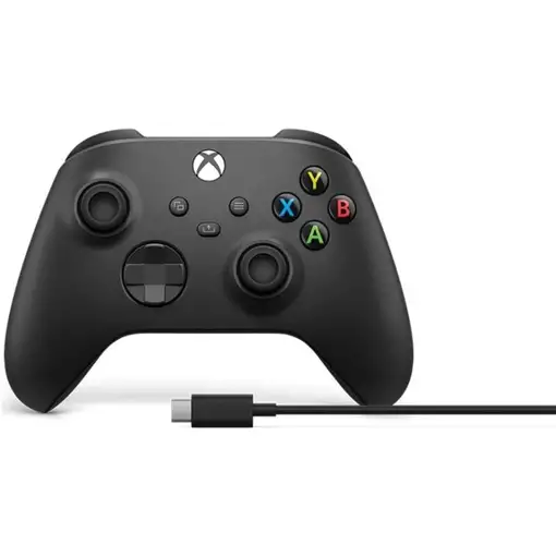 Microsoft Xbox Wireless Controller + USB-C Cable Negro Bluetooth/USB Gamepad