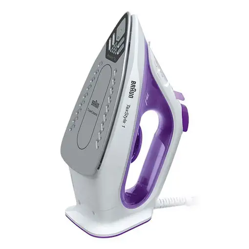 Plancha vapor-seco suela de cerámica 2000 W Negro 0127407005 BRAUN