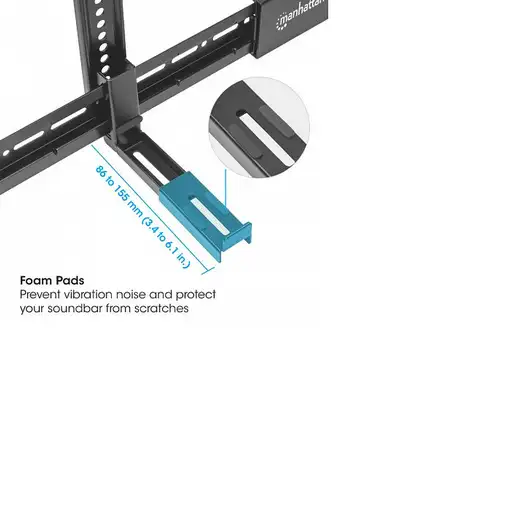 Manhattan Soporte universal para barra de sonido