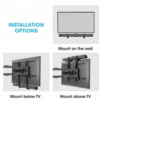 Manhattan Soporte universal para barra de sonido