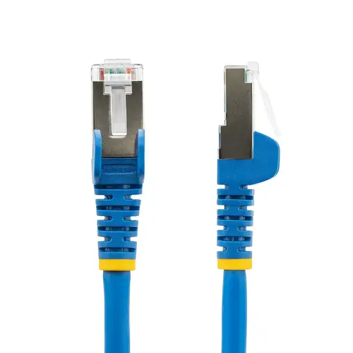 StarTech.com Cable de 0,5m de Red Ethernet CAT6a - Azul - Low Smoke Zero Halogen (