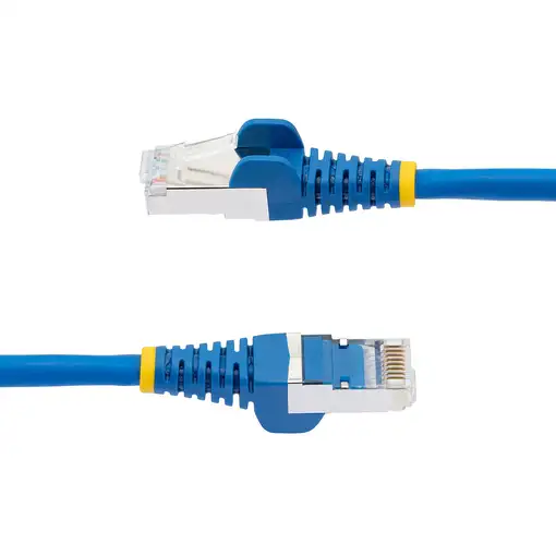 StarTech.com Cable de 0,5m de Red Ethernet CAT6a - Azul - Low Smoke Zero Halogen (