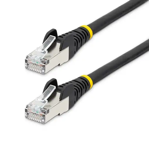 StarTech.com Cable de 3m de Red Ethernet CAT6a - Negro - Low Smoke Zero Halogen (L StarTech.com Cable de 3m de Red Ethernet CAT6a - Negro - Low Smoke Zero Halogen (L
