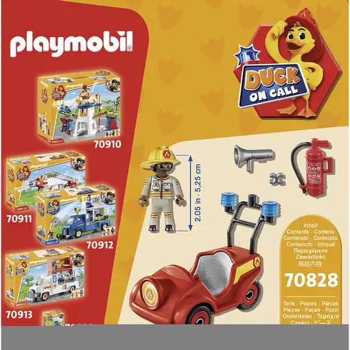 Playmobil Duck On Call 70828 figura de juguete para niños