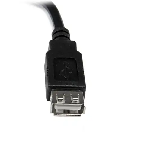 StarTech.com Cable de 0,15m de Extensión Alargador USB 2.0 - Macho a Hembra USB A