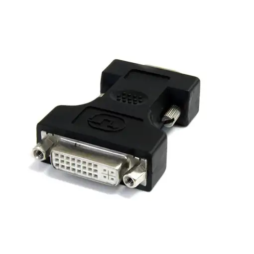 StarTech.com Adaptador Conversor DVI-I a VGA - DVI-I Hembra - HD15 Macho - Negro StarTech.com Adaptador Conversor DVI-I a VGA - DVI-I Hembra - HD15 Macho - Negro