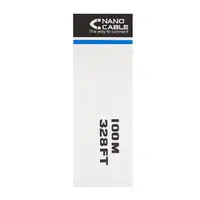 Nanocable CABLE RED RJ45 CAT.5E UTP RIGIDO AWG24, 100 M