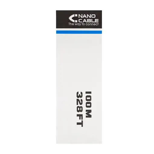 Nanocable CABLE RED RJ45 CAT.5E UTP RIGIDO AWG24, 100 M