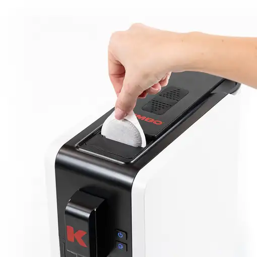 Cafeteras superautomáticas Totalmente automática Blanco 0.85 L 901231 KIMBO