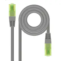 Nanocable Cable de Red Latiguillo RJ45 CAT.6 UTP AWG26 CCA, Gris, 3 m