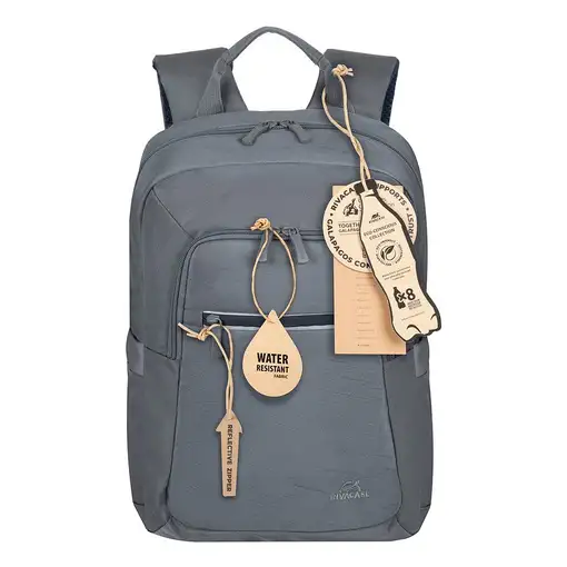 Rivacase Alpendorf 7523 35,6 cm (14") Mochila Gris