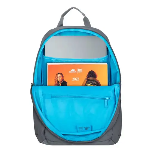 Rivacase Alpendorf 7523 35,6 cm (14") Mochila Gris
