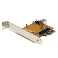 StarTech.com Tarjeta Adaptadora PCI Express PCIe a Mini PCI-E