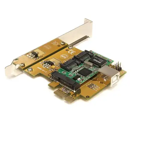 StarTech.com Tarjeta Adaptadora PCI Express PCIe a Mini PCI-E