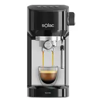 Cafeteras express Semi-automática Negro S92013300 SOLAC Cafeteras express Semi-automática Negro S92013300 SOLAC