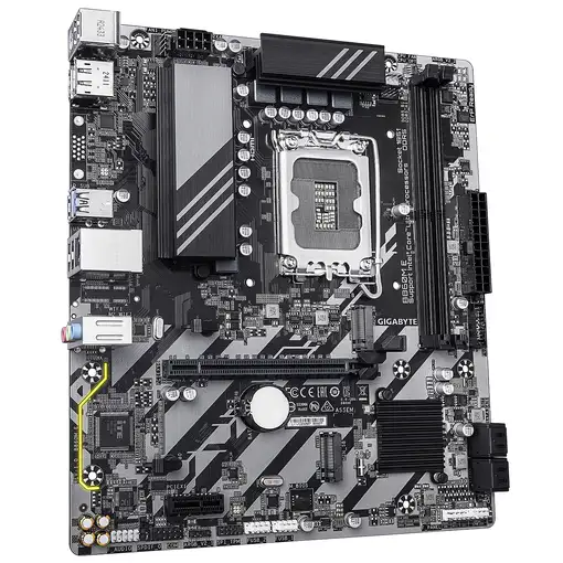 GIGABYTE B860M E Placa Base - Procesadores Intel Core Ultra Series, VRM de 4+1+2 f