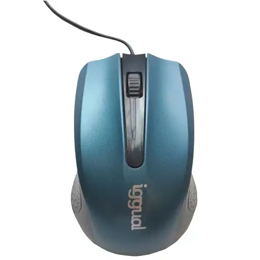 iggual Ratón óptico COM-ERGONOMIC-RL-800DPI azul iggual Ratón óptico COM-ERGONOMIC-RL-800DPI azul