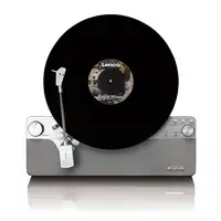 Tocadiscos Bluetooth Gris 10W A005710 LENCO Tocadiscos Bluetooth Gris 10W A005710 LENCO