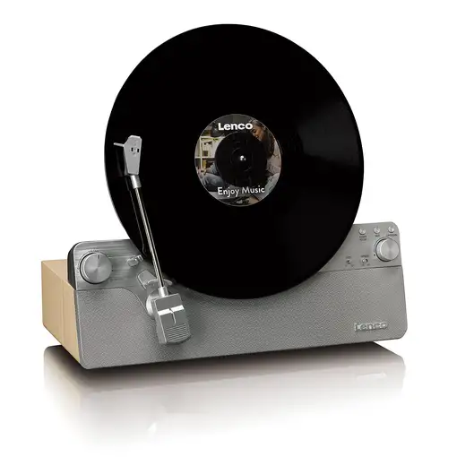 Tocadiscos Bluetooth Gris 10W A005710 LENCO