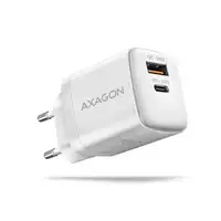 Axagon ACU-PQ30W Ladegerät QC3.0.4.0/AFC/FCP/PPS/Apple+ PD USB-C 30W - weiß - USB