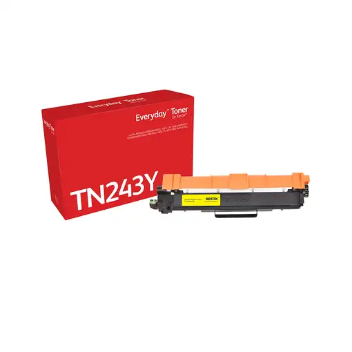 El tóner Everyday™ Amarillo de Xerox es compatible con Brother TN-243Y, Capacidad