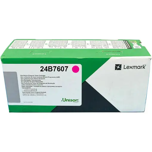 Lexmark 24B7607 cartucho de tóner 1 pieza(s) Original Magenta