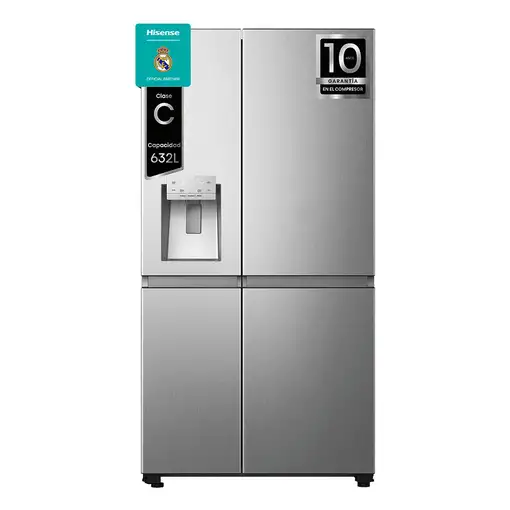 Hisense RS818N4TIC1 nevera puerta lado a lado Independiente 632 L Acero inoxidable Hisense RS818N4TIC1 nevera puerta lado a lado Independiente 632 L Acero inoxidable