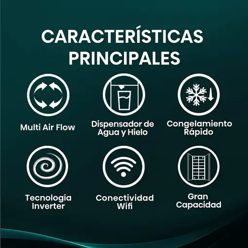 Hisense RS818N4TIC1 nevera puerta lado a lado Independiente 632 L Acero inoxidable