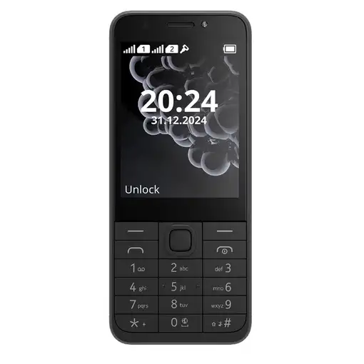Telefonía móvil 8MB + Negro NOKIA