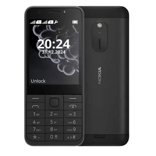 Telefonía móvil 8MB + Negro NOKIA