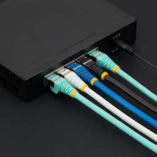 StarTech.com Cable de 1m de Red Ethernet CAT6a - Blanco - Low Smoke Zero Halogen
