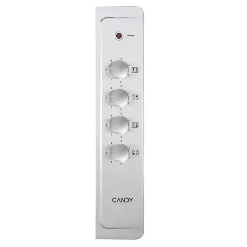 Candy CLE64KX Acero inoxidable Integrado 58 cm Hornillo eléctrico / Placa eléctric
