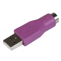 StarTech.com Adaptador Conversor PS/2 MiniDIN a USB para Teclado - PS/2 Hembra StarTech.com Adaptador Conversor PS/2 MiniDIN a USB para Teclado - PS/2 Hembra